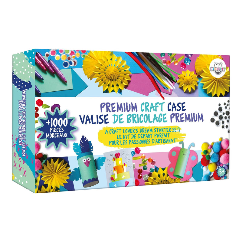 Premium Craft Case, A Craft Lover's Dream Starter Set with 1000+ Pieces Z2S1