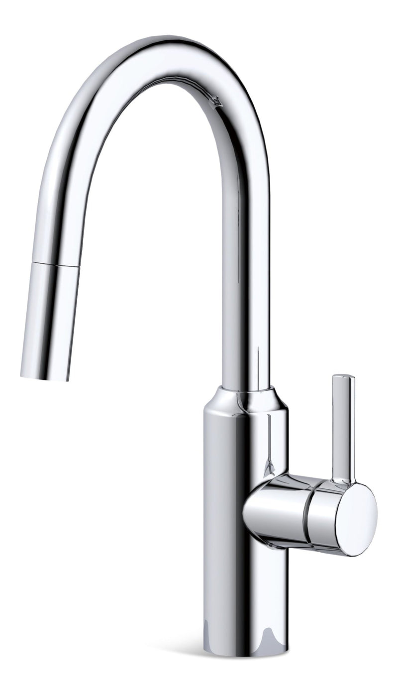 Colby Single-Handle Pull-Down Kitchen Faucet, Chrome V5X8