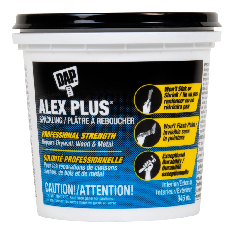 Alex Plus Professional Strength Spackling Tub, 946-ml J5D2