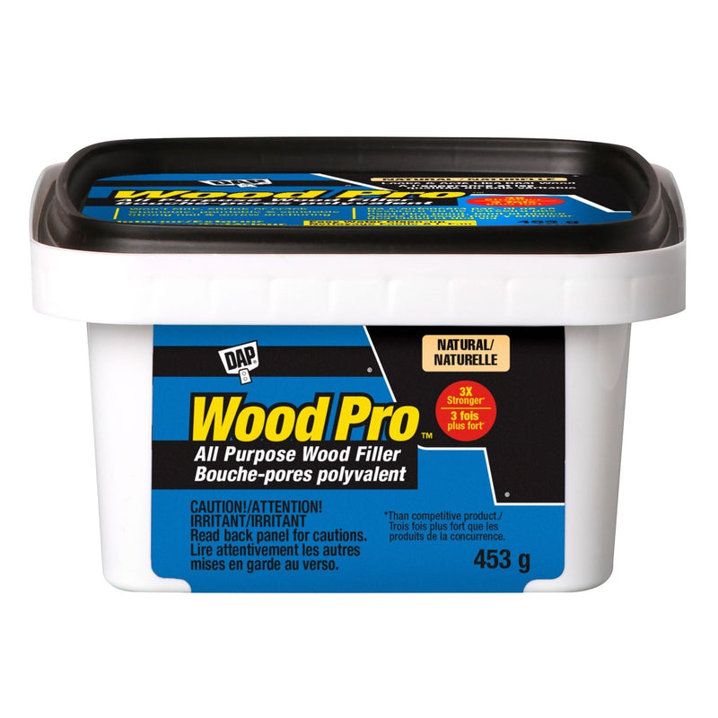 WOODPRO All Purpose Wood Filler, Natural, 453-g X8N9