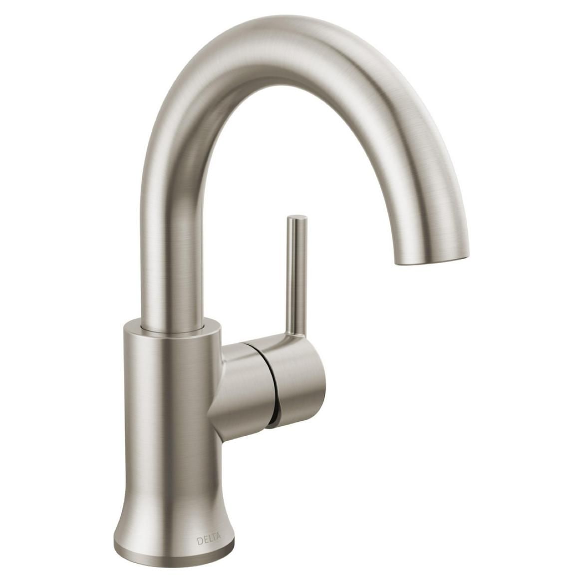 1-Handle High-Arc Lavatory Faucet, Stainless R6P7 - product image 2