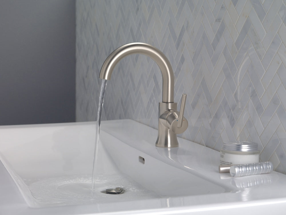 1-Handle High-Arc Lavatory Faucet, Stainless R6P7 - product image 4