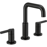 Two Handle Widespread Bathroom Faucet, Matte Black G8H6 - product image 1