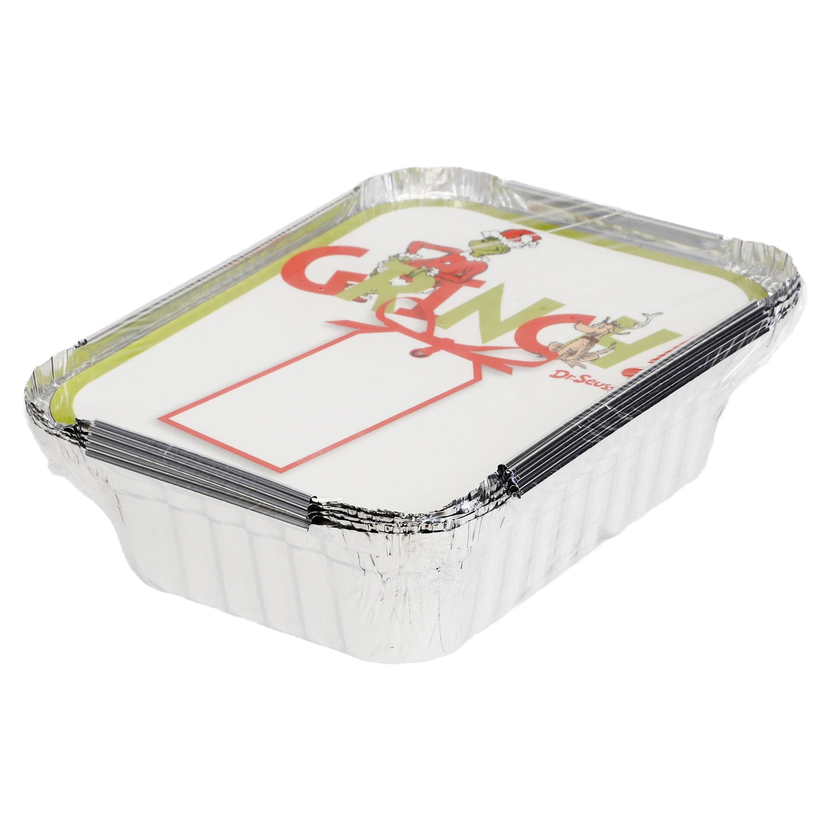 Seuss Grinch Aluminum Containers with Lids, 5-pk U2M2 - product image 1