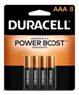Coppertop AAA Alkaline Batteries, All Purpose, 8-pk G7G9 - product image 1