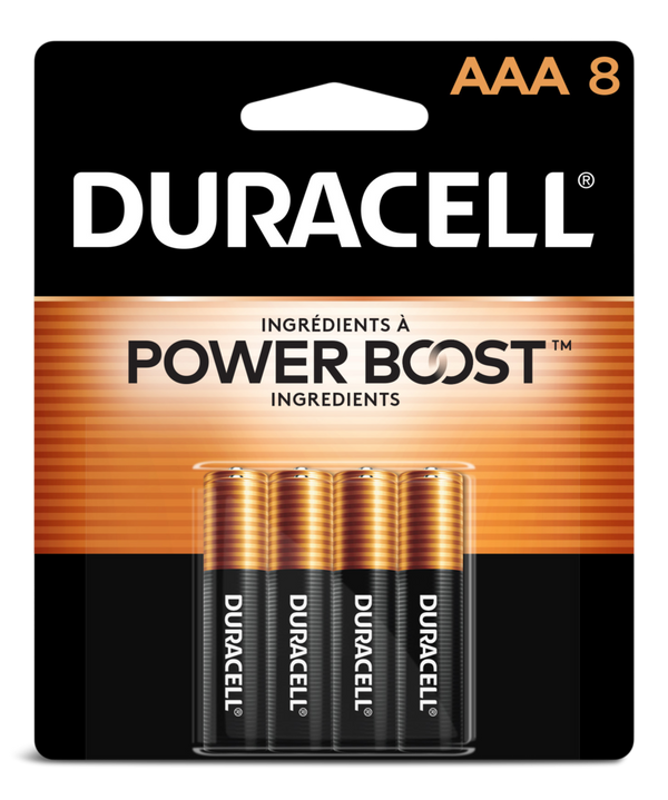 Coppertop AAA Alkaline Batteries, All Purpose, 8-pk G7G9