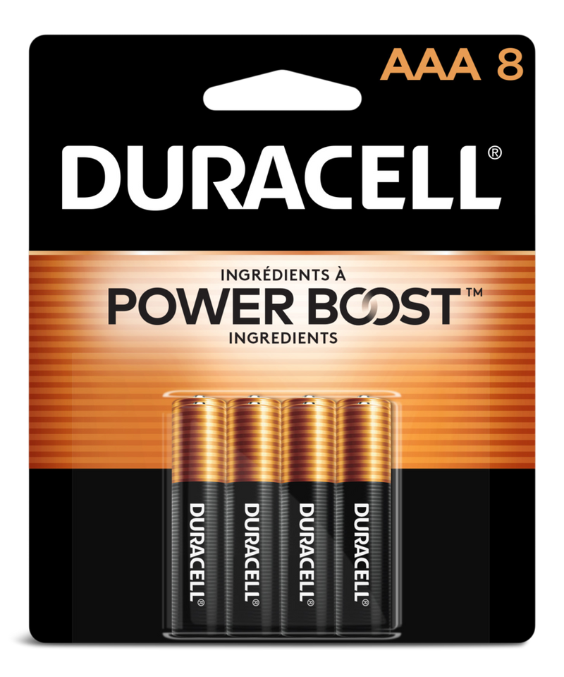 Coppertop AAA Alkaline Batteries, All Purpose, 8-pk G7G9