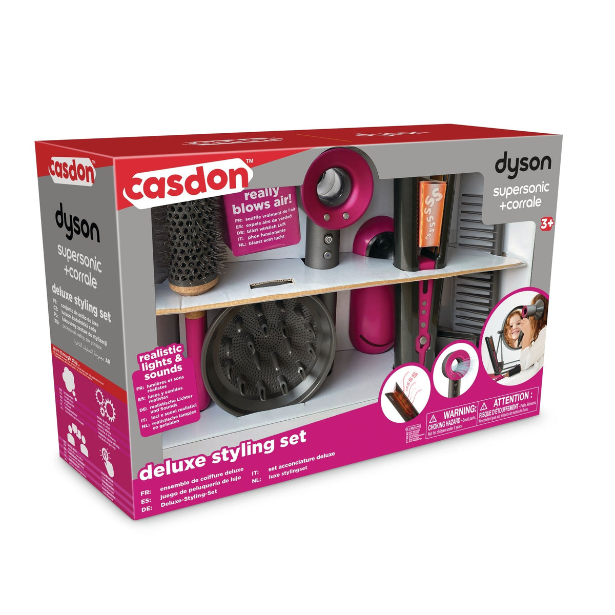Supersonic & Corrale Deluxe Styling Set Interactive Toy O1D9 - product image 3