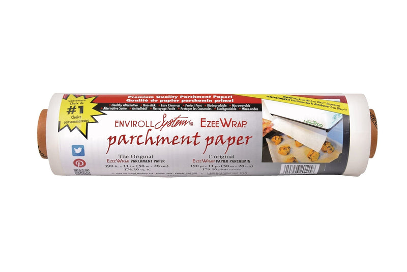 Wrap Parchment Paper, 190-ft Roll, for Baking & Cooking A8H0