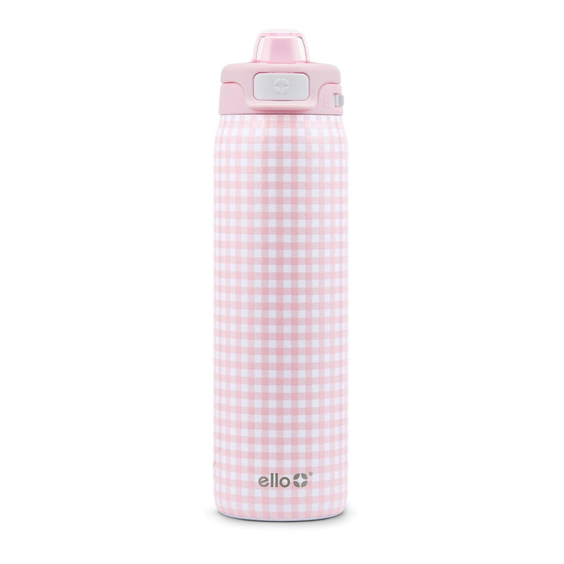 Pop & Fill Insulated Stainless Steel Kids' Water Bottle with Dual Sip & Chug Lid, Various Colours, 18-oz U2R7