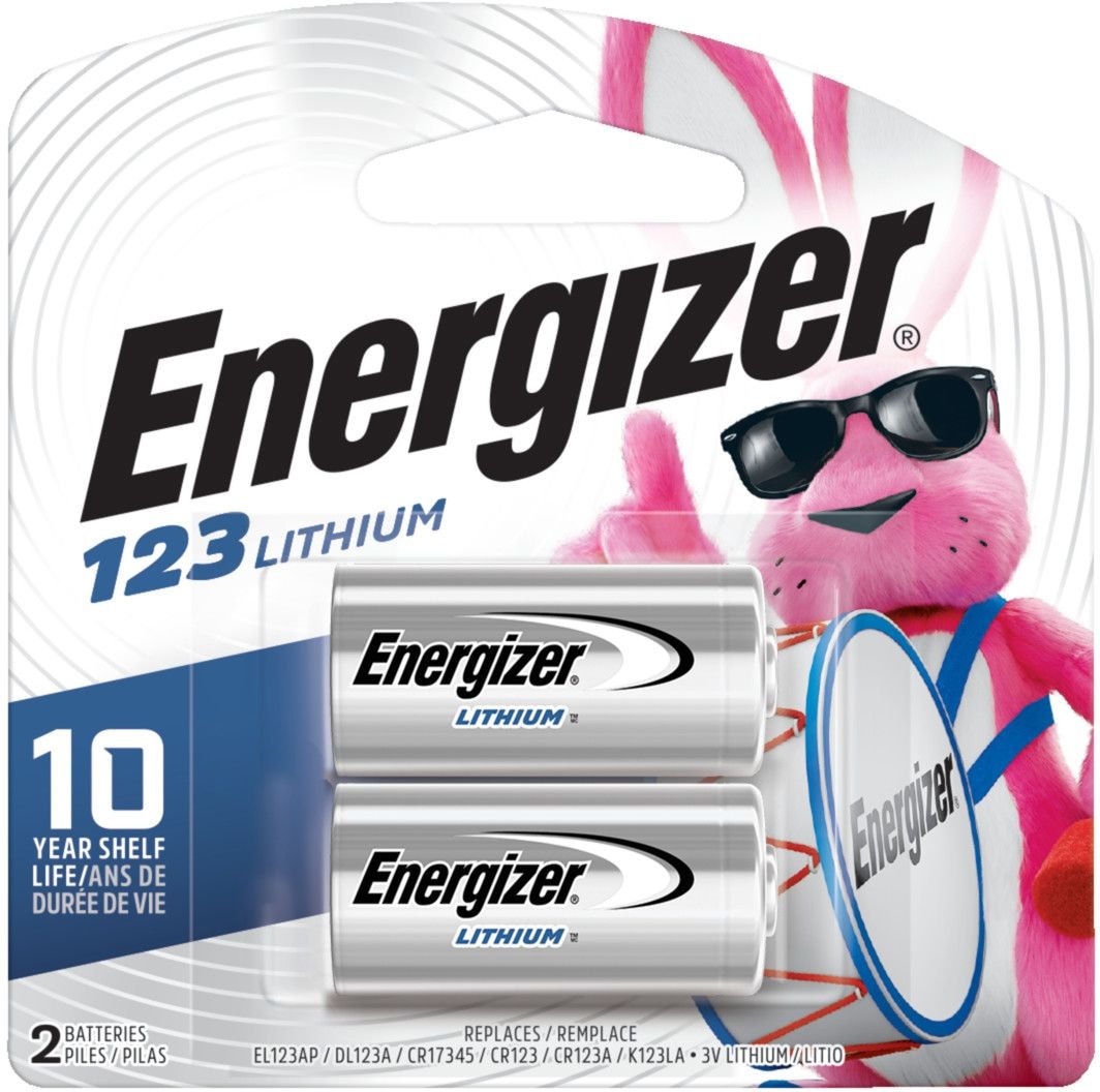 2-pk CR123 3V / 3 Volt Lithium Photo Batteries F0Z7 - product image 1