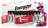 Max 16-pk AA Alkaline Batteries, Long Lasting, All Purpose E8W5 - product image 2