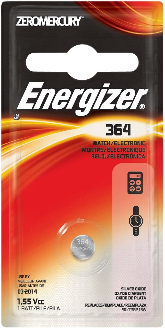 Silver Oxide 1-pk 365/363 SR621SW 1.5V / 1.5 Volt Button Cell Watch Battery R0C7