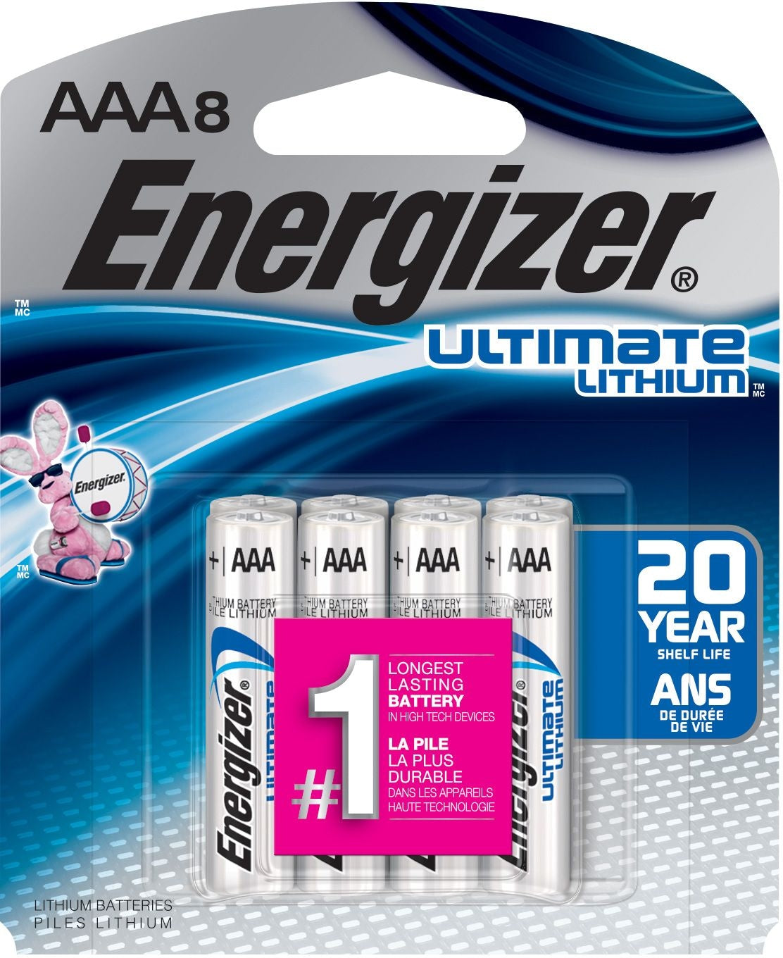 Ultimate Lithium AAA Batteries, 8-pk V0O5 - product image 3