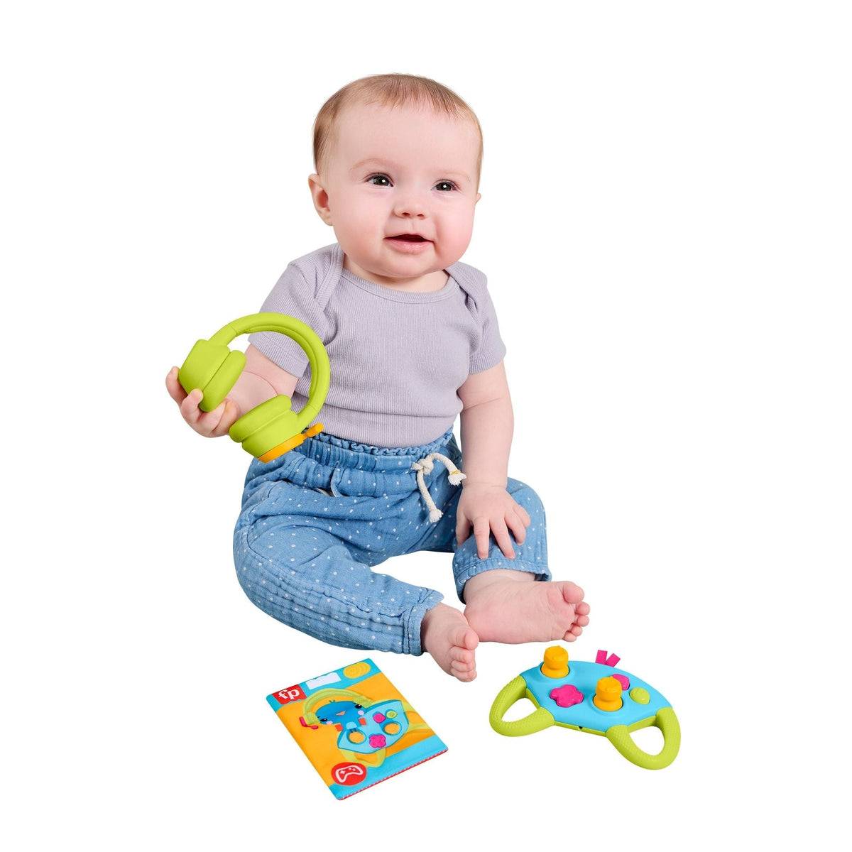 Level Up Little Gamer Gift Set, Green & Blue I1T4 - product image 2