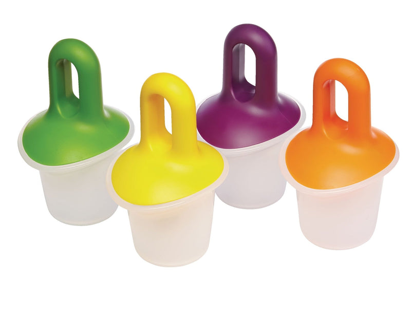 Ice Pop Molds, 4-pcs, BPA Free W3G1