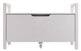Pull-Out Storage Bench with Cut-out Handles, 36 x 17 x 22-in, White L7G3 - product image 1