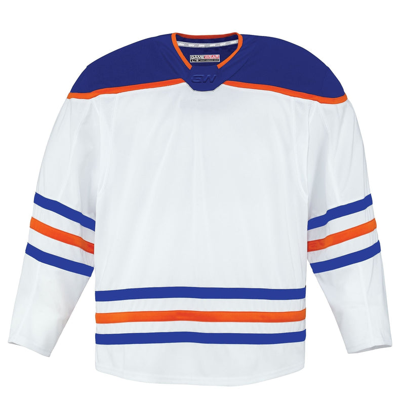 8500 Pro Team Hockey Jersey, Senior, Edmonton Oilers Away Colours, Various Sizes D5M1