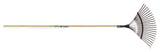 Garden Club 16-in Wide Metal 22-Tine Leaf Rake, 48-in Hardwood Shaft K6I1 - product image 2