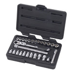 Pass-Thru 1/4-in Drive Socket Set 27-pc, SAE/Metric C8N1 - product image 1