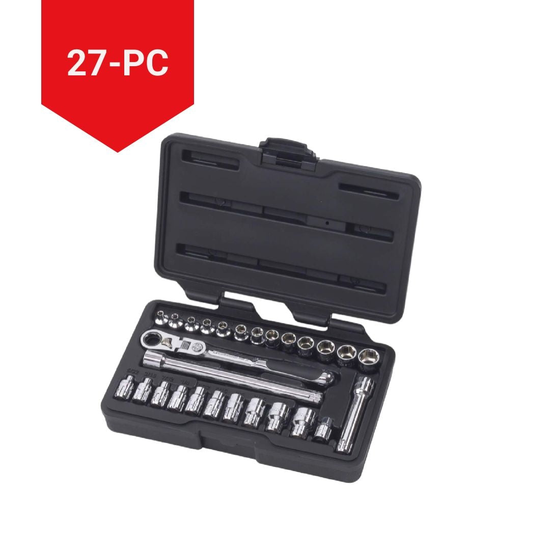 Pass-Thru 1/4-in Drive Socket Set 27-pc, SAE/Metric M9E9 - product image 4