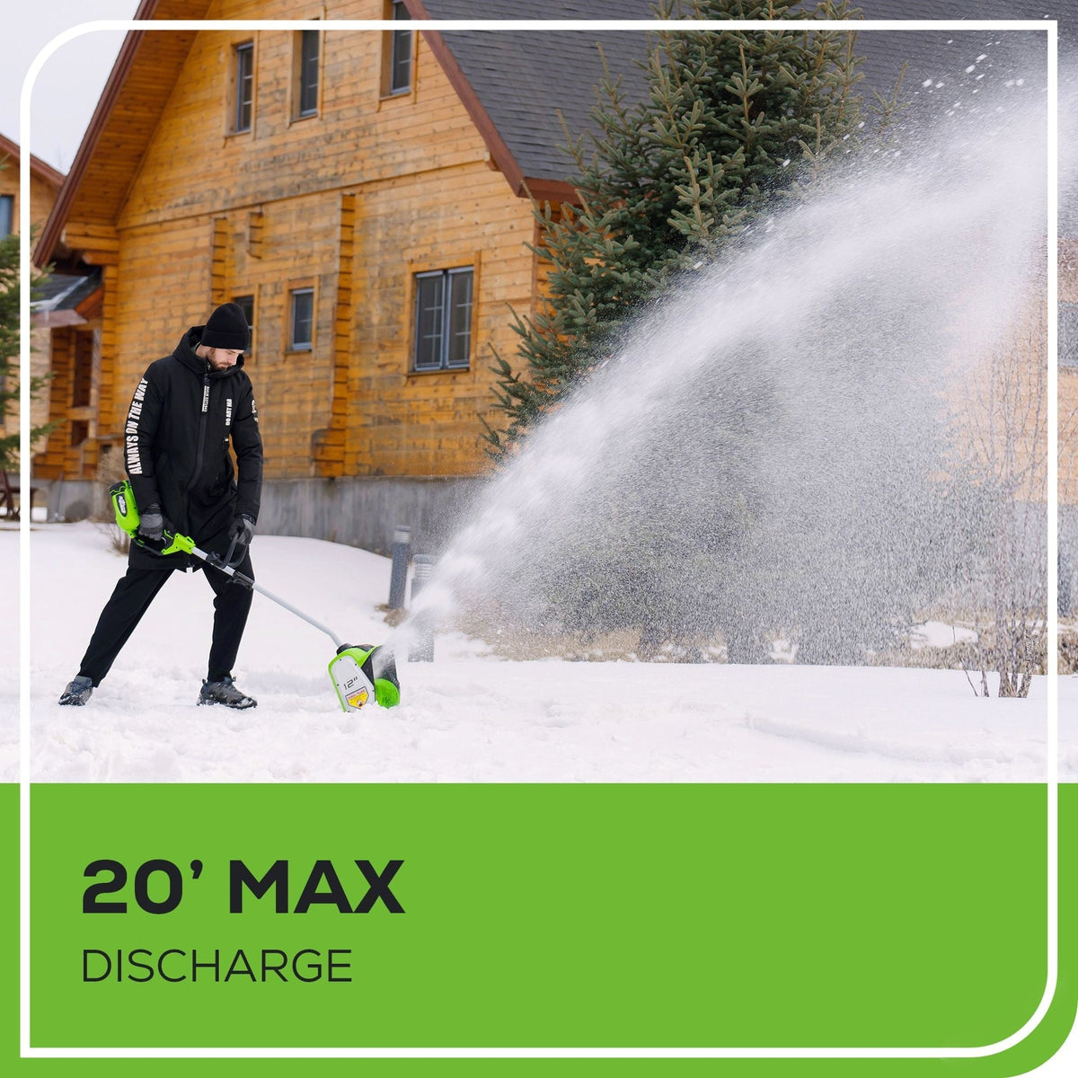 40V Cordless Snow Shovel, 12-in (Tool Only) K1X6 - product image 4