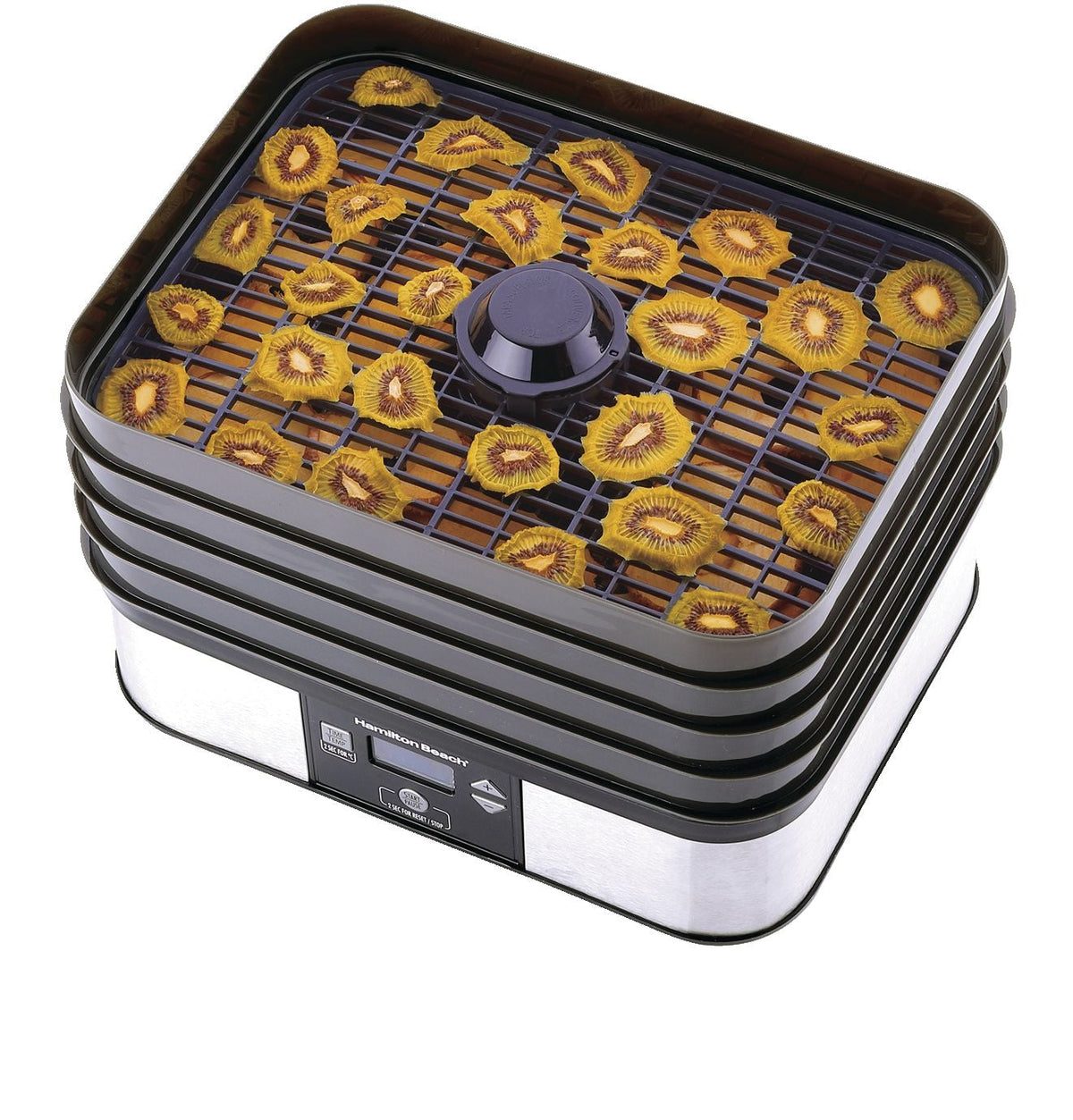 Digital Food Dehydrator with Adjustable Thermostat, Grey S0E4 - product image 7