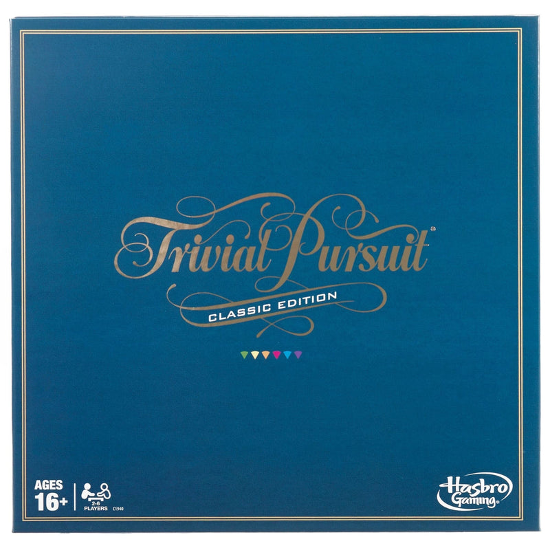 Games Trivial Pursuit Classic, English, Ages 16+ B6Y7