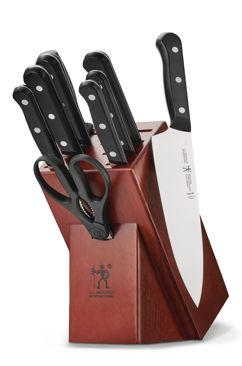 Solution Stainless Steel Knife Block Set, 10-pc P7M1