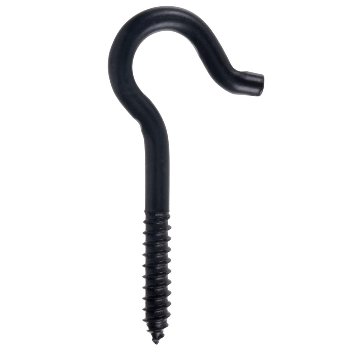 Screw Hook, 3/8 x 4-7/8-in, Black W2D1 - product image 1