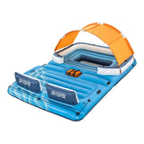 Tropical Breeze Lake Party Island with Sunshade and Cooler, 6-Person O3U7 - product image 1