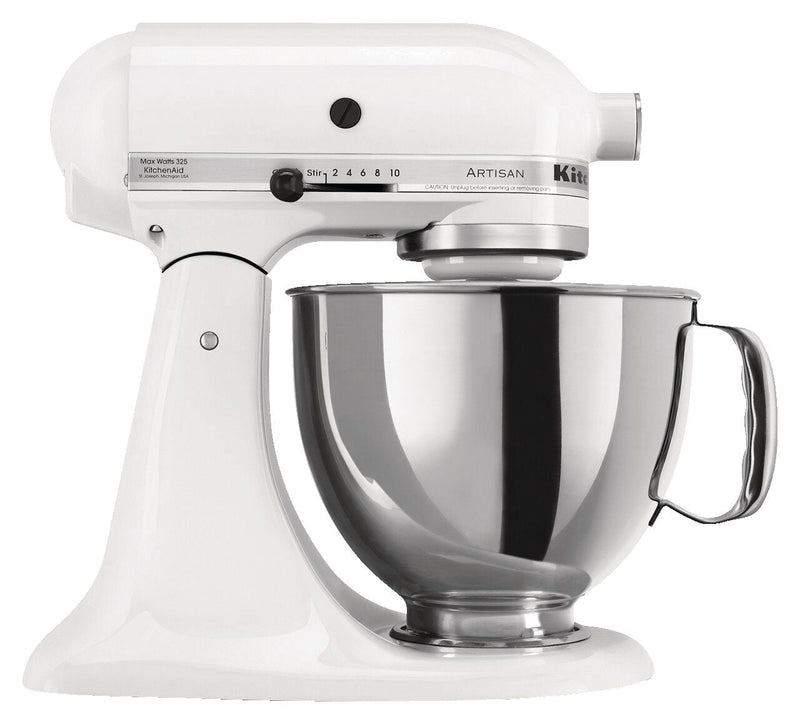 Artisan Series 5-Quart Tilt-Head Stand Mixer, White C2M6