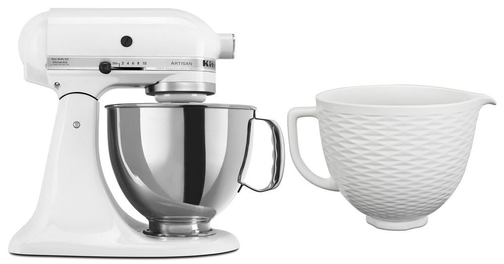 Artisan Series 5-Quart Tilt-Head Stand Mixer, White C2M6 - product image 2