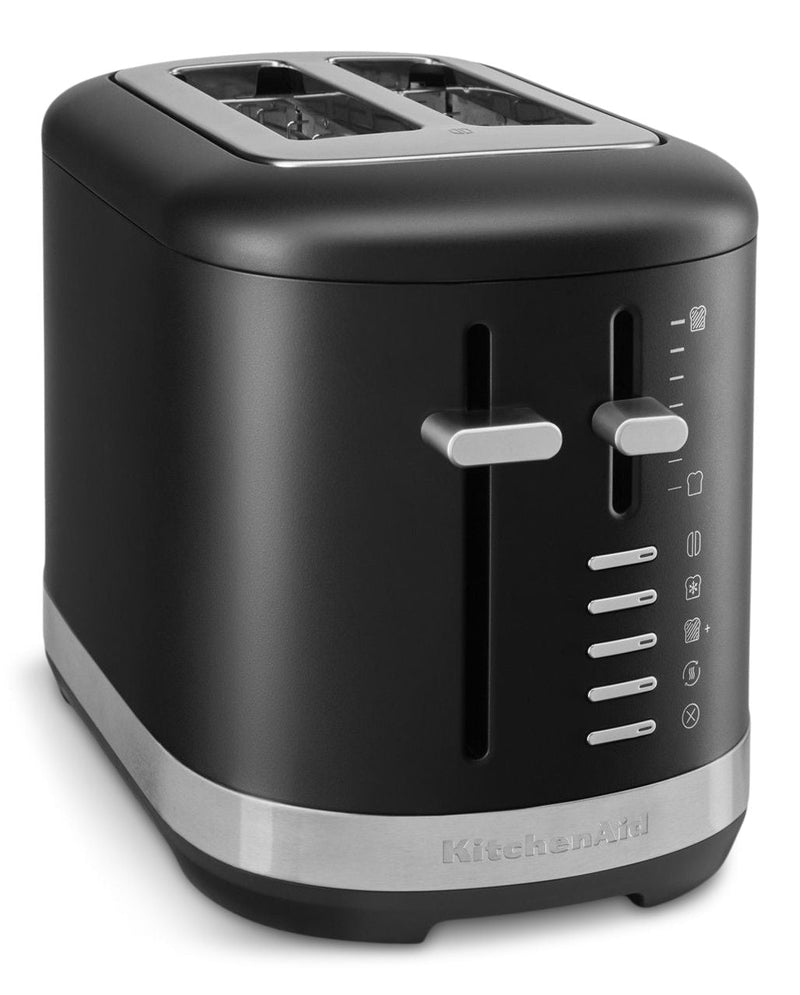 Toaster with Extra-Wide Slots, Matte Black U4O4