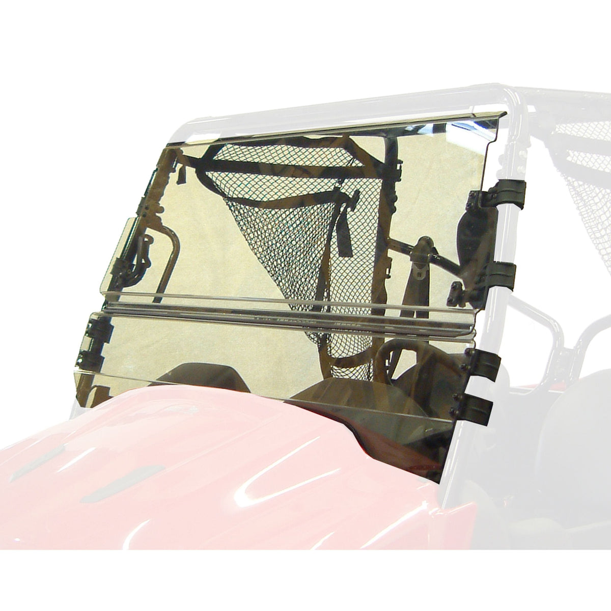 Hard Coated Full Tilt Windshield, Big Red Q8I2 - product image 1
