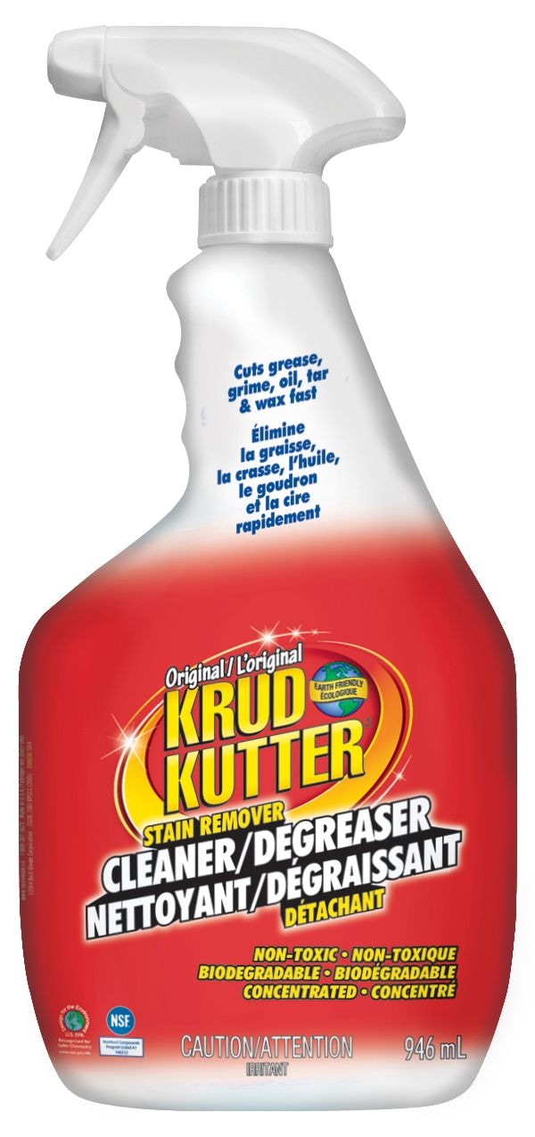 Multi-Purpose Stain Remover, Cleaner & Degreaser Spray, Non-Toxic, 946-mL W0M0