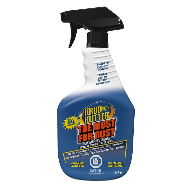 Rust Remover Spray & Inhibitor, Water-Based, Biodegradable, 946-mL W2A1