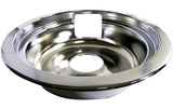 62469 Universal Stove Drip Pan with Trim Ring, Bright Chrome, 6-in B3Z7 - product image 1