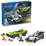 City Police Car and Muscle Car Chase - 60415, 213-pcs, Ages 6+ Q8T9 - product image 1