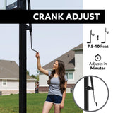 In-Ground Crank Adjust Bolt Down Outdoor Basketball Hoop, 50-in A7Q5 - product image 4