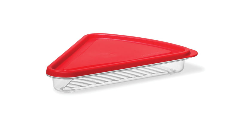by Starfrit Leakproof Plastic Pizza Slice Container with Airtight Lid, BPA Free D6D7