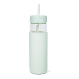 Swing Glass Tumbler with Straw, 24-oz, Assorted Colours H0K5 - product image 1