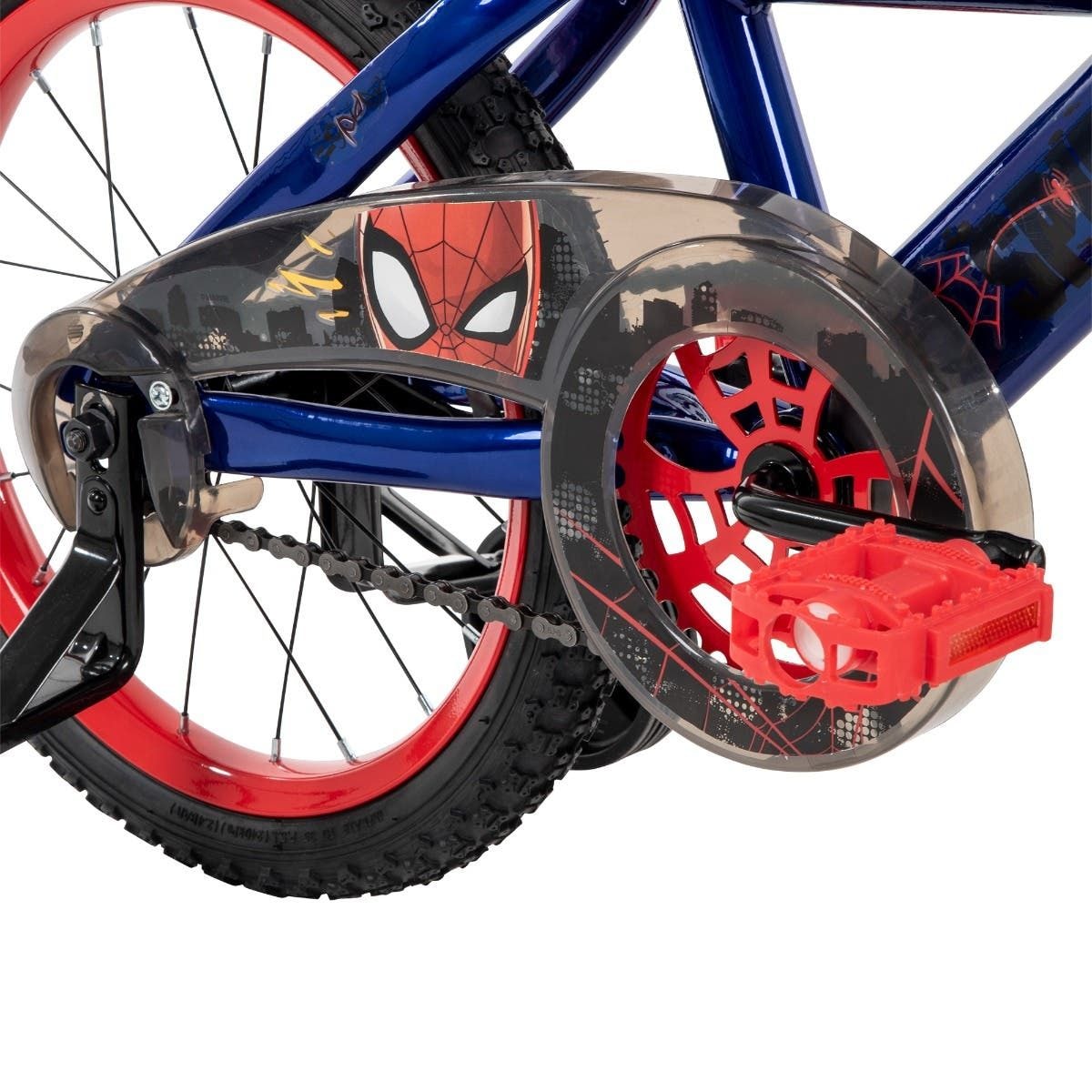 Spider-Man Kids' Bike, 16-in Wheel, Red/Blue Z5N3 - product image 6