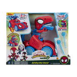 Spidey & His Amazing Friends Spidey-Rex Racer Vehicle, 2-in-1, Darts Included, Ages 3+ J0K8 - product image 3