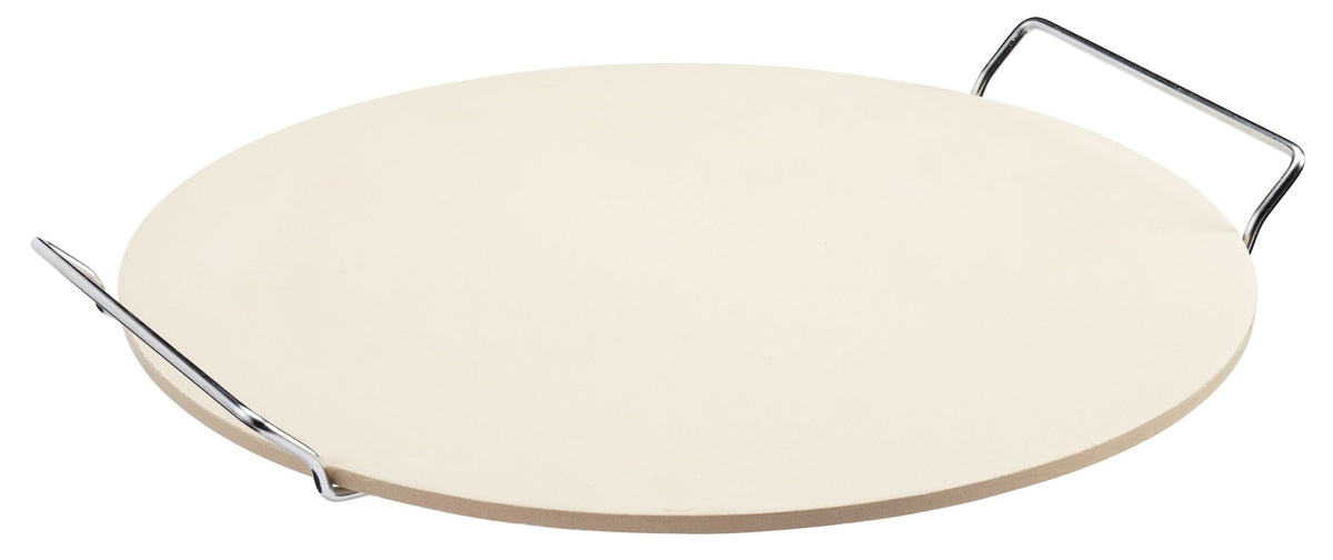 Ceramic Round Pizza Stone & Serving Rack, 15-in D8F1 - product image 2