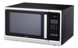 Countertop Microwave, 900 W, Black Stainless Steel, 0.9-cu-ft H1V1 - product image 1