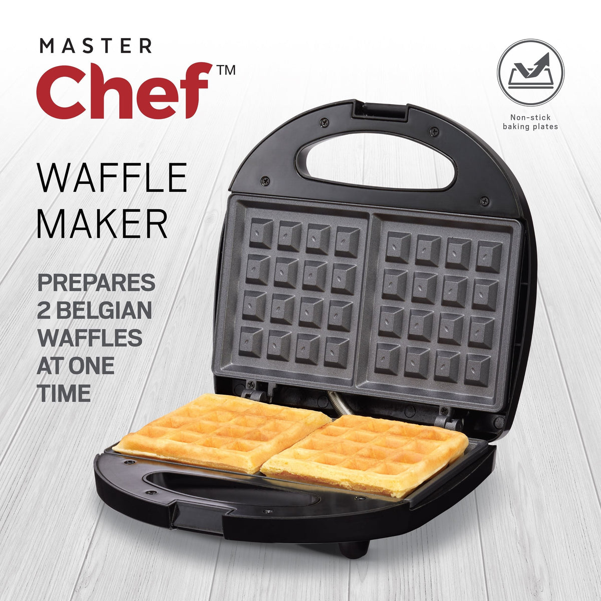 Non-Stick Waffle Maker with Indicator Lights N5N5 - product image 5