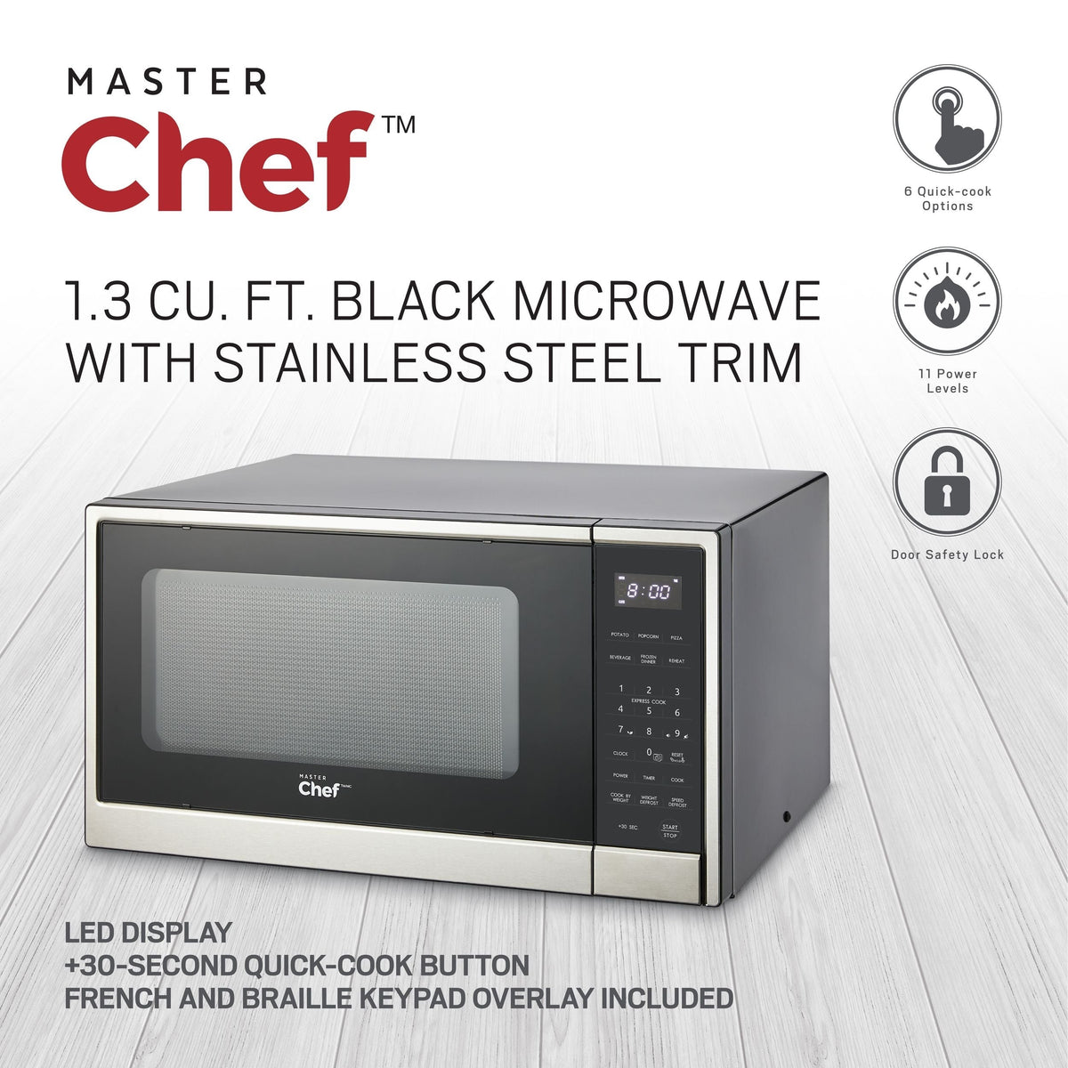 Microwave, Stainless Steel, 1.3-cu-ft L5D2 - product image 4