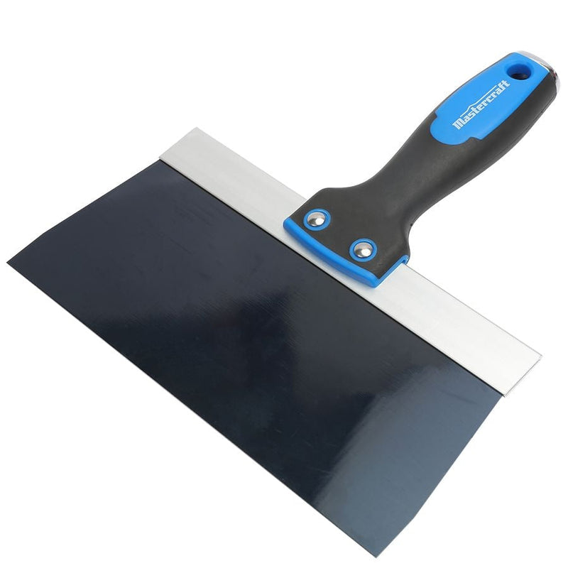 Drywall Patching & Taping Knife with Solvent-Resistant Blue Steel Blade, 8-in A8Z6