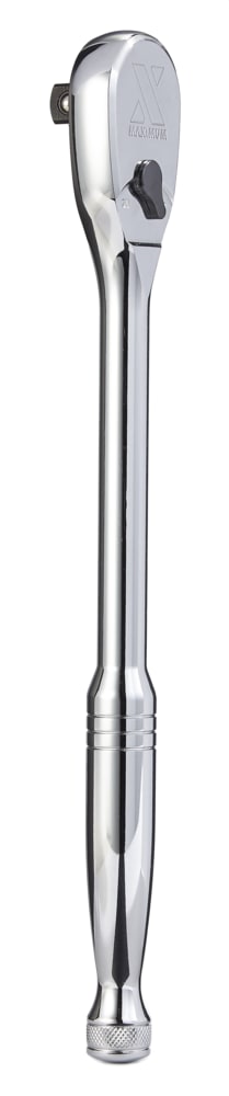 1/2-in Drive 90-Tooth Ratchet, CRV, Nickel-Chrome Plating, 13-in R4H8